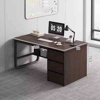 BUREAU D'ORDINATEUR AVEC 3 TIROIRS ET 1 ETAGERE MEDS0003 Style & confort 55 000 FCFA