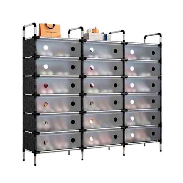 Étagère à chaussures anti-poussière