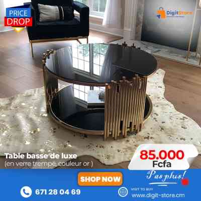 meuble de luxe en verre trempé Panier Festif 85 000 FCFA