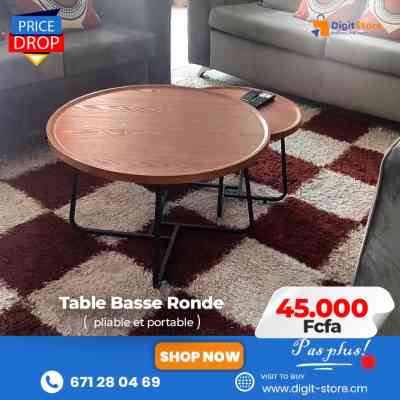 table basse ronde CHDS0006 Panier Festif 45 000 FCFA