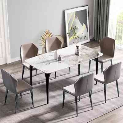 Table à Manger en Marbre avec 8 Chaises SGDS0007 Style & confort 160 000 FCFA