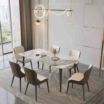 Table à Manger en Marbre avec 8 Chaises SGDS0007 Style & confort 160 000 FCFA Table à Manger en Marbre avec 8 Chaises SGDS0007 Style & confort 160 000 FCFA