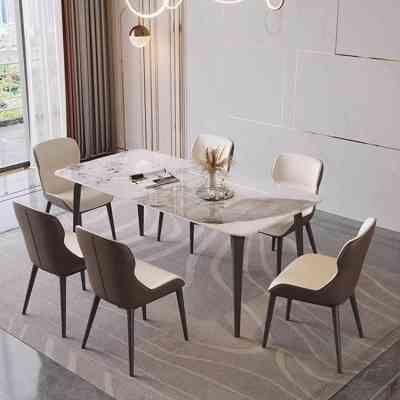 Table à Manger en Marbre avec 8 Chaises SGDS0007 Style & confort 160 000 FCFA Table à Manger en Marbre avec 8 Chaises SGDS0007 Style & confort 160 000 FCFA