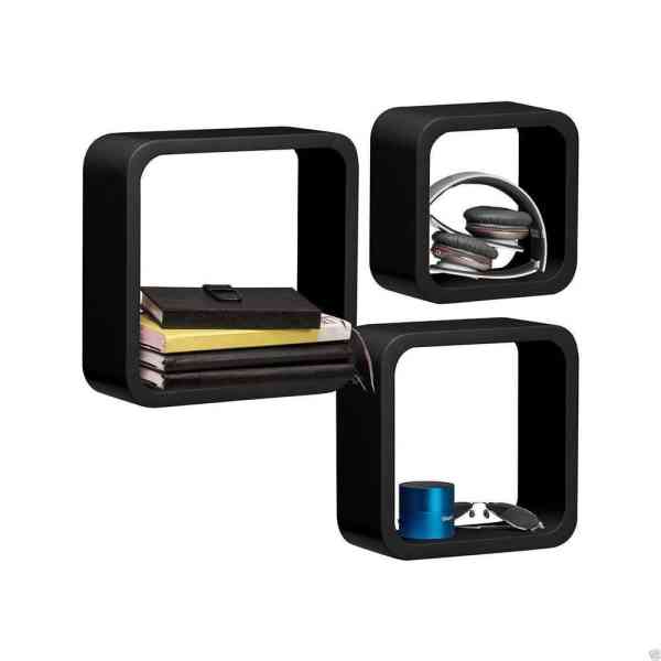 Meuble de salon personnalisé 3 pièces noir et blanc