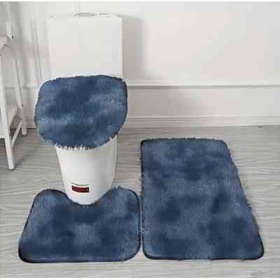 Ensemble de Tapis de Salle de Bain en Soie et Laine – Lot de 3(marron, noir, gris, bleu clair et fonce) ISDS000102 Style & c... Ensemble de Tapis de Salle de Bain en Soie et Laine – Lot de 3(marron, noir, gris, bleu clair et fonce) ISDS000102 Style & c...