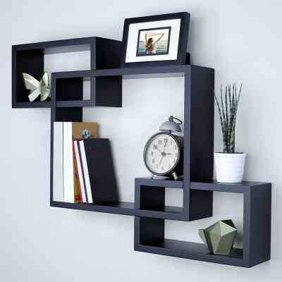 Ensemble d’étagères murales en bois modernes noir et blanc – Artisanat indien ISDS000103 Style & confort 27 000 FCFA Ensemble d’étagères murales en bois modernes noir et blanc – Artisanat indien ISDS000103 Style & confort 27 000 FCFA