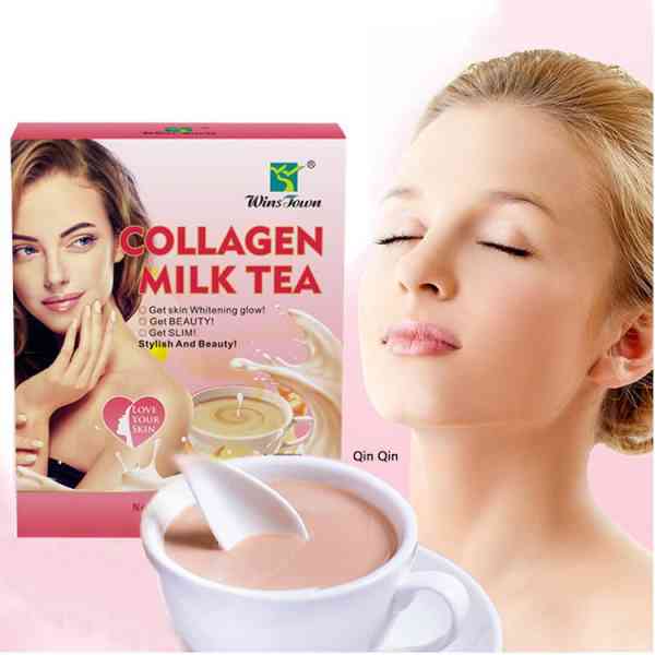 Thé au Lait au Collagène Marin – Beauté, Éclat et Détox de la Peau