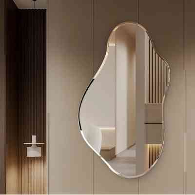 Miroir mural décoratif irrégulier sans cadre EMDS0004 Style & confort 21 000&nbsp;FCFA