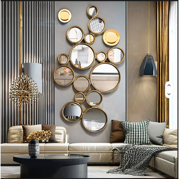 Miroir mural décoratif irrégulier