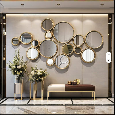 Miroir mural décoratif irrégulier EMDS0006 Style & confort 34 000&nbsp;FCFA