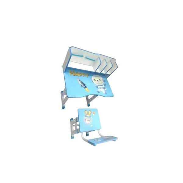 Ensemble bureau d’étude et chaise réglables pour enfants et étudiants