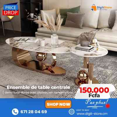 Enssemble de table centrale Panier Festif 150 000&nbsp;FCFA