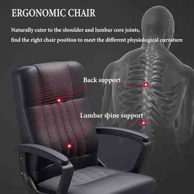 chaise de bureau avec support lombaire réglable ISDS000114 Chaises de bureau 83 000&nbsp;FCFA