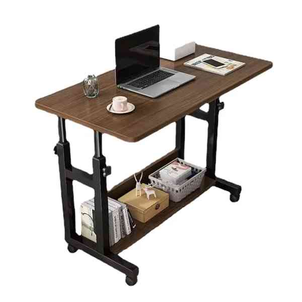 Bureau mural réglable à plateforme de levage pour ordinateur portable