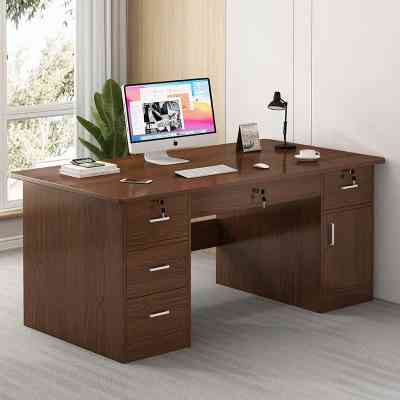 Bureau moderne sur mesure en bois et métal MEDS00035 Style & confort 80 000&nbsp;FCFA