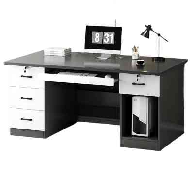 Bureau moderne sur mesure en bois et métal MEDS00035 Style & confort 80 000&nbsp;FCFA