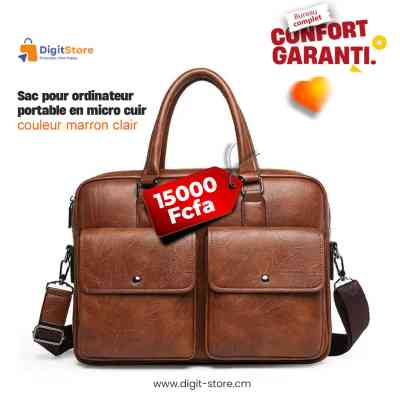 SAC POUR ORDINATEUR PORTABLE EN MICRO CUIR Accueil 15 000&nbsp;FCFA