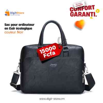 SAC POUR ORDINATEUR PORTABLE EN MICRO CUIR ECOLOGIQUE Accueil 15 000&nbsp;FCFA