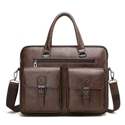 Sac à main homme texturé grande capacité – Porte-documents business 2025 SGDS00025 Style & confort 14 500&nbsp;FCFA